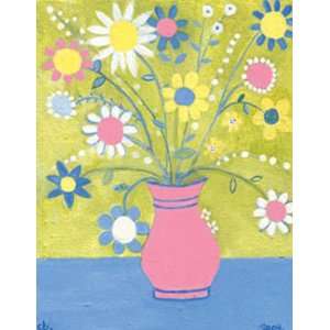  Oopsy Daisy   Happy Flowers Canvas Reproduction