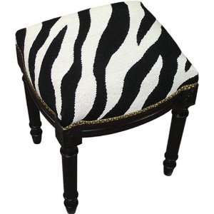  123 Creations C728ABFS.15x16x19 inch Zebra in Black 