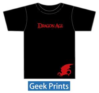Dragon Age 2 Bioware Xbox 360 PS3 Vinyl T shirt  