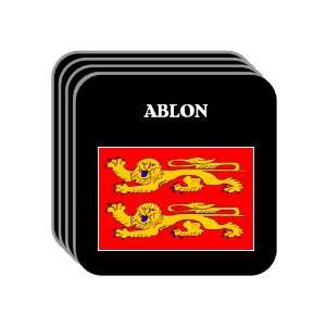    Normandie (Lower Normandy)   ABLON Set of 4 Mini Mousepad Coasters