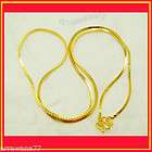 22K 23K 24K THAI BAHT YELLOW GP 18 inch NECKLACE Jewelry Gold 7.9 G 