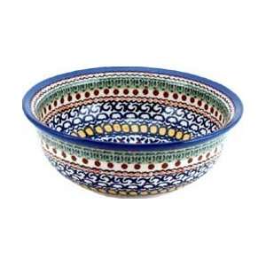   Fantasia Pattern Wiza Ceramika 8.5 Serving Bowl 