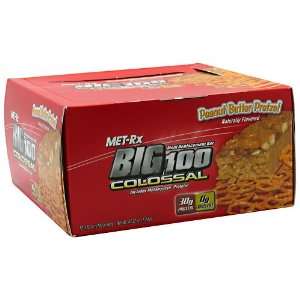  MET Rx Big 100 Colossal Meal Replacement Bar Health 