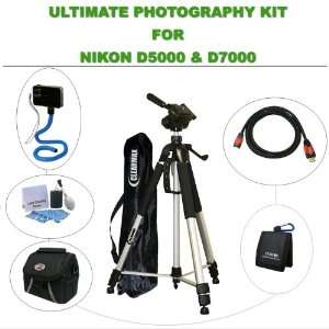   Kit with Hdmi Cable + Tripod for Nikon D700 & Nikon D90 Electronics