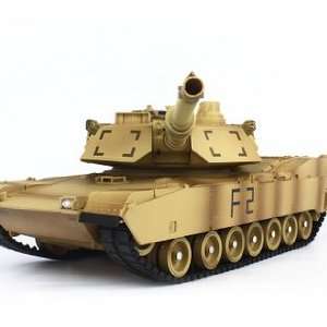   24 Radio Controlled M1A2 Abrams Tank Forces RC Toys Toys & Games