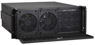 The 2 x 4HDD Cage can be 6 x Vertical 5.25 Open Bay