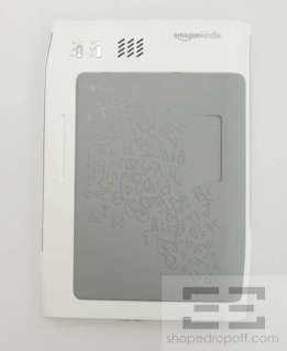 White  Kindle 1st Generation Wi Fi, 250 MB 892685001003  