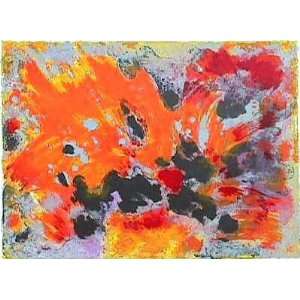  Composition Abstraite I by Maurice Elie Sarthou, 30x23 