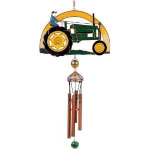  Carson Home Accents Wireworks Tractor Chime Patio, Lawn 