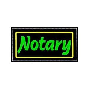  Notary Backlit Sign 20 x 36