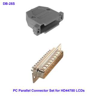 pc parallel port connector set db 25s more  products real 