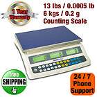 New 13Lbs / 0.0005lb Counting Scale with 10 Pre sets Memory  Check 