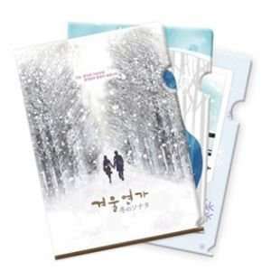  Korea TV Drama Goods   Winter Sonata 10th Clear File Set 