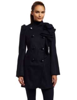  French Connection Womens Winter Sun Wool Coat Clothing