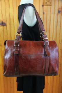   Leather Tote Bag Business Chic Purse Carryall Laptop (27f)  