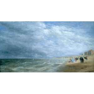   Oil Reproduction   David Cox   24 x 14 inches   Rhyl Sands Home