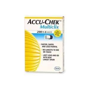  Accu chek Multiclix 200+4 Lancets   204 Ea Health 