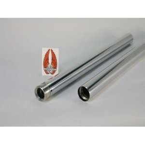  Custom Cycle Chrome Fork Tubes   4 in. Over FXDWG/6 in 