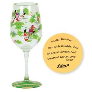  Lolita Love My Party of Two Wine Tasting 16 Ounce Acrylic Wine 