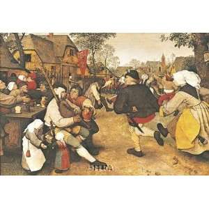  Peasants Dance By Pieter Brueghel Highest Quality Art 