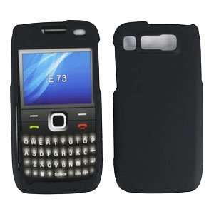    Black Rubberized Protector Case for Nokia E73 Mode 