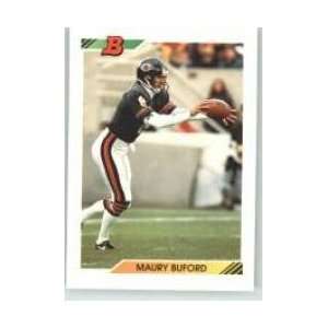  1992 Bowman #202 Maury Buford   Chicago Bears (Football 