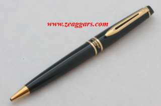 Waterman Expert Black Lacquer GT Ballpoint Pen   New  