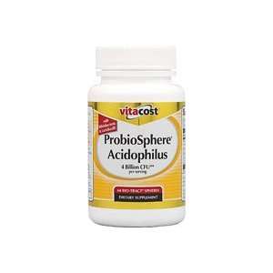 Vitacost ProBioSphere Acidophilus    4 billion CFU**   60 Spheres