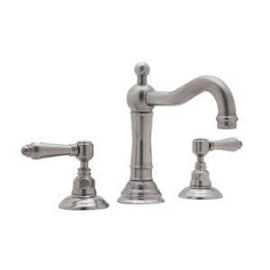  Acqui Widespread Bathroom Faucet with Metal Levers in 