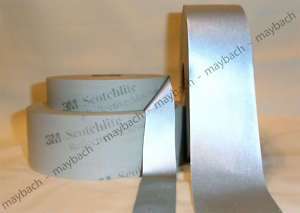 3M SILVER REFLECTIVE TAPE 8910 sew on material 2  