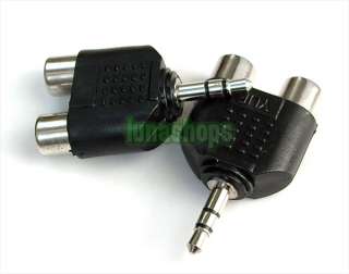 5mm male to RCA Audio Converter Connector Plug 3.5 MM  