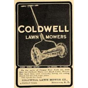  Push Lawn Mowers Newburgh New York   Original Print Ad