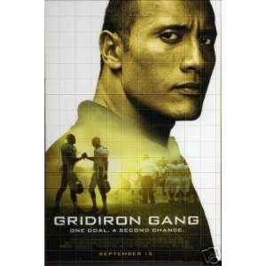 Gridiron Gang Final Original Movie Poster Single Sided 27x40