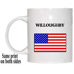  US Flag   Willoughby, Ohio (OH) Mug 