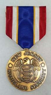 US New Jersey National Guard Homeland Defense Medal  