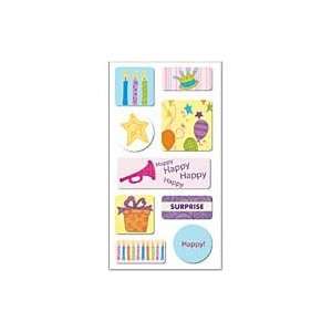  Fx 3 d Motion Stickers 3.5x6.75 Sheet party Arts 