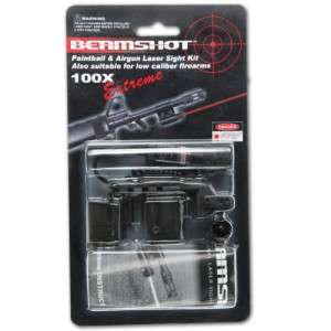 Beamshot 100x Air Rifle, Air Pistol, Paintball and Airsoft Red Laser 