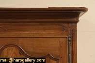 Country French 1790 Fruitwood Antique Armoire  