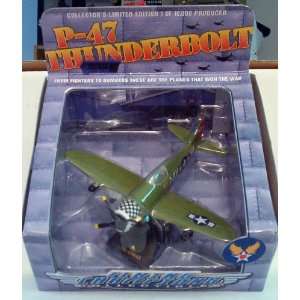  P 47 Thunderbolt Diecast by Flying Champions Toys & Games