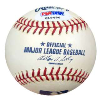 Tom Lasorda Autographed NL Baseball HOF 8 3 97 PSA/DNA #Q19496