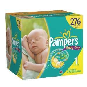   dry 276 count with gifts to grow points for pampers rewards size 1