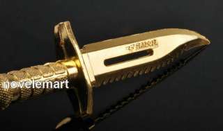 Cross Fire Game Weapon Dagger Knife Keychain Chain Ring Ornament 