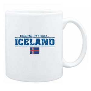    New  Kiss Me , I Am From Iceland  Mug Country