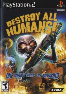 Destroy All Humans PS2 Great Condition Complete  