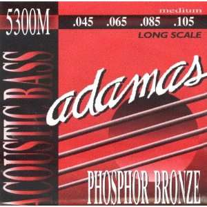 Adamas Electric Acoustic Bass Phosphor Bronze Long Scale Medium, .045 