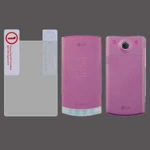  LG GD570 Transparent Smoke Cover Hard Protector Case With 