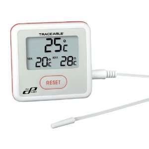  Triple Display Thermometer °C with Wire Probe Industrial 
