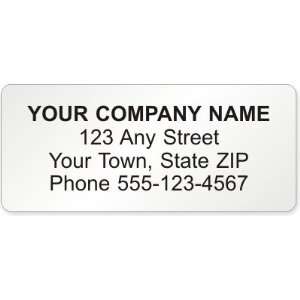 Address Label Clear (Back Adhesive), 1.75 x 0.75 Office 