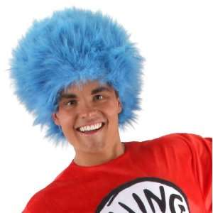   The Cat in the Hat   Thing 1 and Thing 2 Wig (Adult) / Blue   One Size