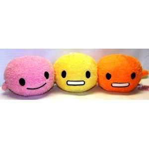  Moinko Happy Smiley Face Plush Cuddly Collectible Japan 